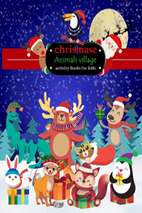chrismase Animals village activity books for kids