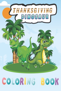 thanksgiving dinosaur coloring book