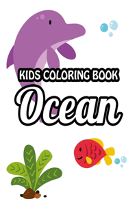 Kids Coloring Book Ocean