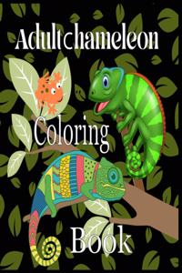 Adult Chameleon Coloring Book