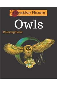 Creative Haven Owls Coloring Book