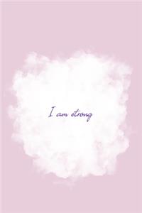 I am strong Hypnobirthing affirmation journal