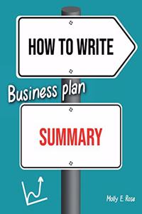 How To Write Business Plan Summary