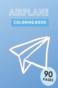 Airplane Coloring Book