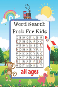 Word Search Book For Kids All Ages