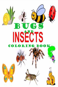 Bugs and Insect Coloring Book