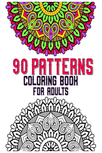 90 Patterns Coloring Book For Adults