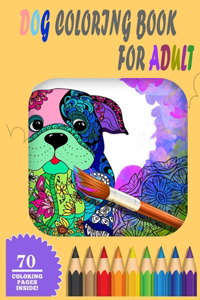 Dog Coloring Book For Adults