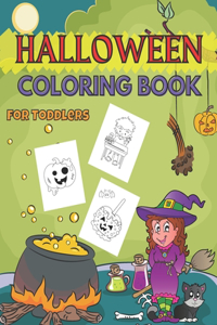 Halloween Coloring Book for Toddlers