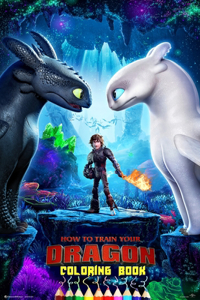how to train your dragon coloring book