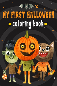 MY FIRST HALLOWEEN coloring book