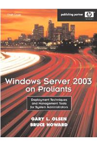 Windows Server 2003 on HP Proliant Servers