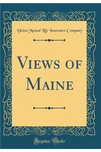 Views of Maine (Classic Reprint)