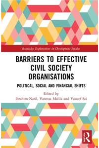 Barriers to Effective Civil Society Organisations