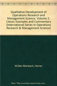 Qualitative Development of Operations Research and Management Science