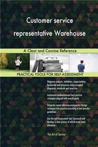 Customer service representative Warehouse A Clear and Concise Reference
