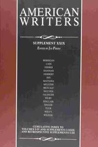 American Writers, Supplement XXIX