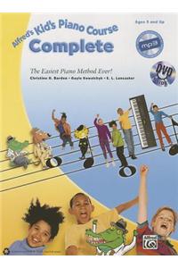 Alfred's Kid's Piano Course Complete: The Easiest Piano Method Ever!, Book, CD & DVD