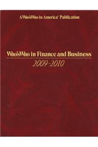 Who's Who in Finance & Business