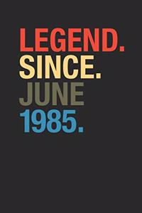 Legend Since June 1985