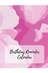 Birthday Reminder Calendar