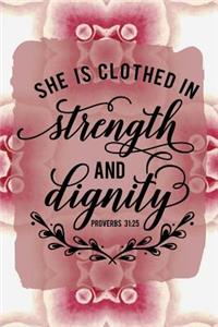 She Is Clothed in Strength and Dignity Proverbs 31