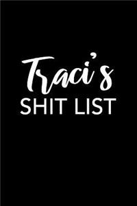 Traci's Shit List