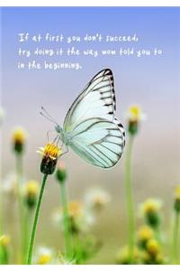 If at First You Don't Succeed, Try Doing It the Way Mom Told You to in the Beginning