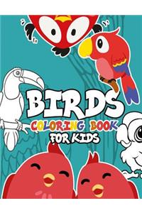 Birds Coloring Book for Kids