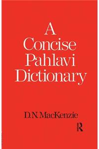 A Concise Pahlavi Dictionary