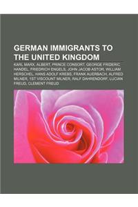 German Immigrants to the United Kingdom