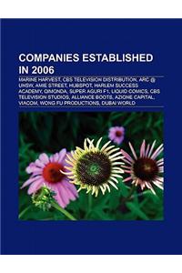 Companies Established in 2006