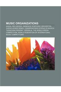 Music Organizations