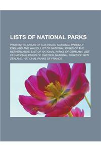 Lists of National Parks