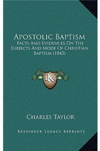 Apostolic Baptism