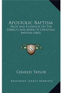 Apostolic Baptism