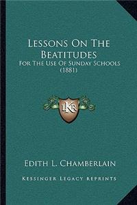 Lessons on the Beatitudes