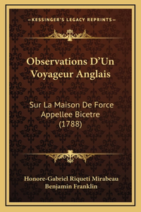 Observations D'Un Voyageur Anglais