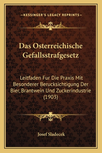 Osterreichische Gefallsstrafgesetz