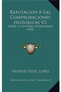 Refutacion A Las Comprobaciones Historicas V2