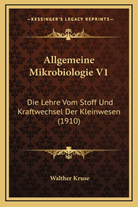 Allgemeine Mikrobiologie V1