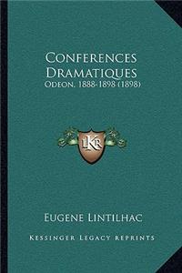 Conferences Dramatiques