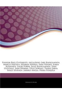 Articles on Finnish Bass Guitarists, Including