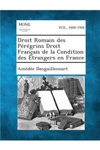 Droit Romain Des Peregrins Droit Francais de La Condition Des Etrangers En France