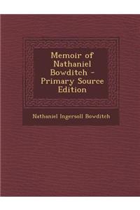 Memoir of Nathaniel Bowditch