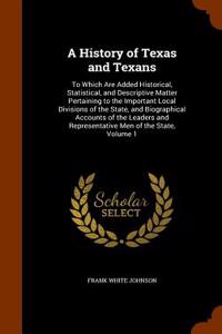 History of Texas and Texans