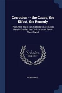 Corrosion -- the Cause, the Effect, the Remedy
