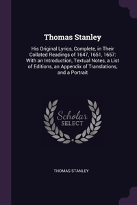 Thomas Stanley