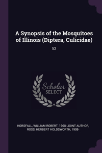 A Synopsis of the Mosquitoes of Illinois (Diptera, Culicidae)