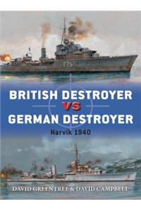 British Destroyer vs German Destroyer